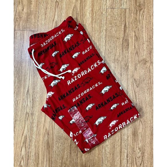 Arkansas Razorbacks Long Sleeve Top and Pant Pajama Set - Picture 4 of 5